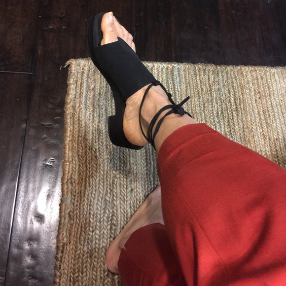 Dkny Shoes - Cotton crepe sandal by DKNY